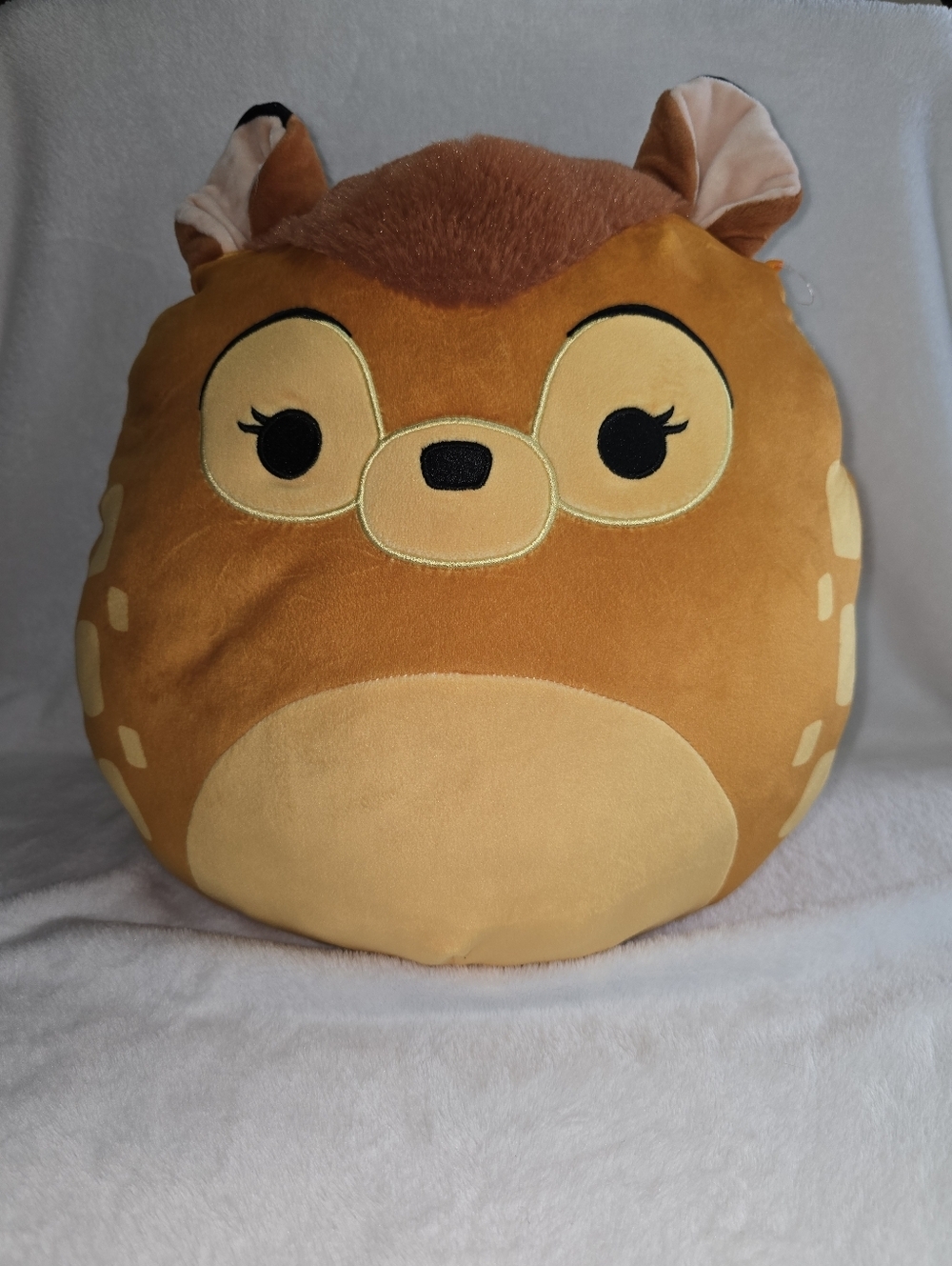Disney Squishmallows Bambi the Deer 14" Plush, no hanging tag